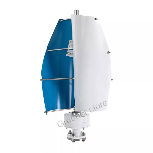 800W Vertical Axis Wind Turbine Generator 12V/24V Controller Home Windmill Kit - Picture 7 of 19