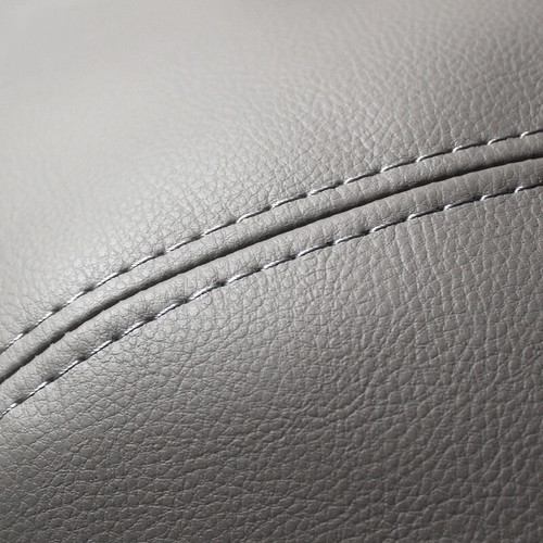 2*Micro Gray Leather Front Door Panels Armrest Cover Trim for 07-2012 Acura RDX - Picture 3 of 7