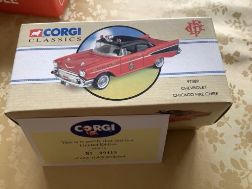 Corgi 1:43 Chevrolet Chicago Fire Chief #419/11,000 - Picture 14 of 16