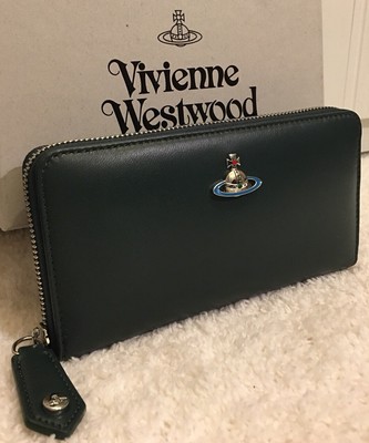 vivienne westwood green purse