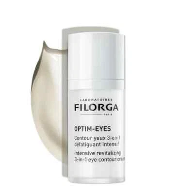 AS SHOWN Filorga Optim-Eyes Crema de Ojos - Antienvejecimiento, Ojeras e Hinchazón - 15ml Nuevo