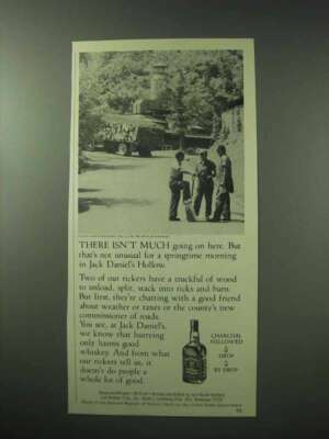 1983 Jack Daniel's Whiskey Ad - There Isn't Much