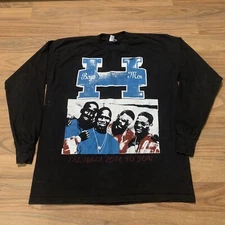 Vintage Boys II Men 94/95 World Tour Baby Face Tevin Campbell Parking Lot Tee