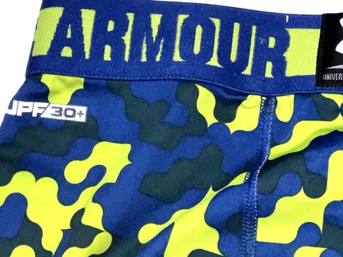 Under Armour Heat Gear Camo UPF 30+ Compression Base Layer Leggings Pants YLG L - Picture 9 of 9