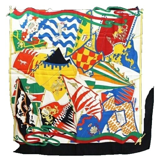 Bufandas y envolturas de mezcla de seda para mujer Gucci