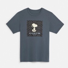 NWT Coach X Peanuts Signature Snoopy T Shirt size S