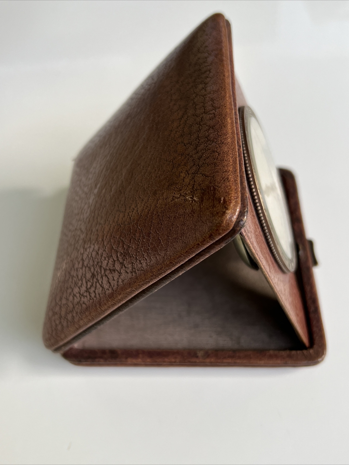 Antique travel clock table clock grandfather cloc… - image 24