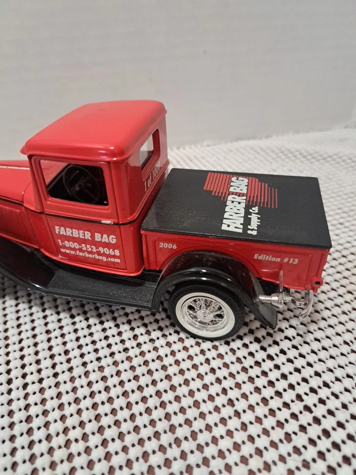 SpecCast Diecast  Model Farber Bag & Supply 1932 Ford 2006 Limited Edition #13 - Image 3 of 4