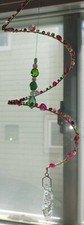 Multicolor Suncatcher Featuring Extra Large Clover Prism