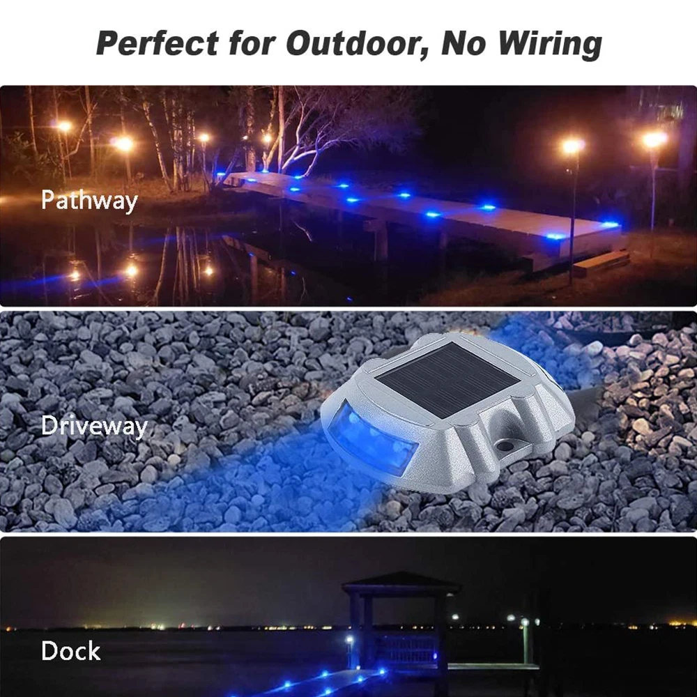 Waterproof dock sale lights