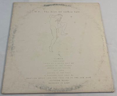 LP M.U. The Best Of Jethro Tull Embossed Cover CHR 1078 (NM Vinyl) + Poster