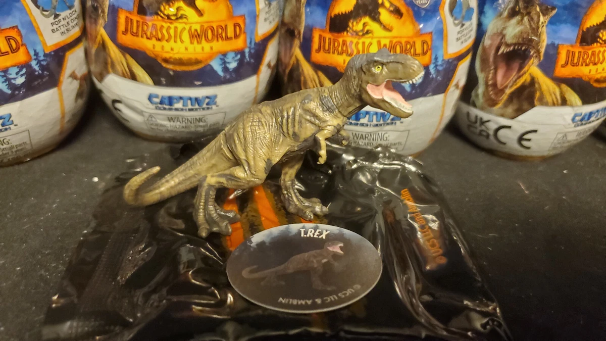 Coleção completa Dinossauros Jurassic World Kinder Ovo