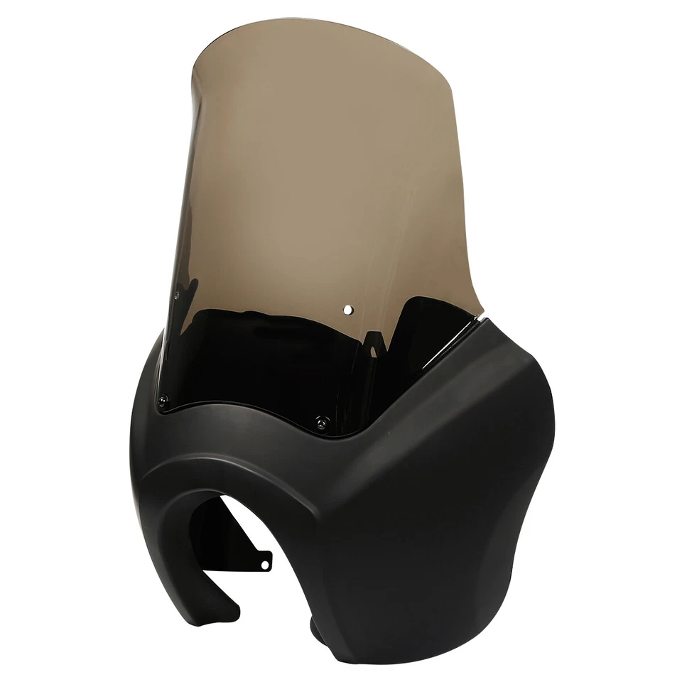 Carenagem frontal 15"" para-brisa compatível com Harley Dyna Street Bob 06-17 T-Sport 00-03 - Imagem 2 de 4