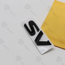 For Nissan Maxima SV Rear Trunk Lid Liftgate Letter Emblem Badge Sport - Black