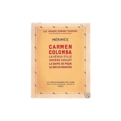 CARMEN COLOMBA / Prosper MERIMEE 5 Neu 1946 RAR