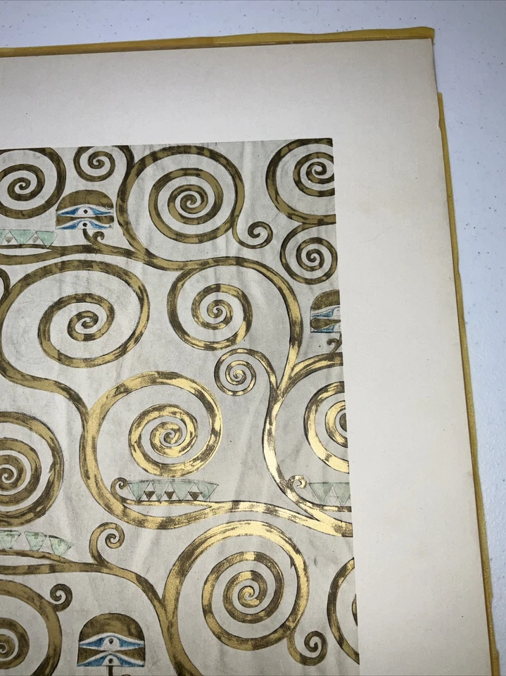 Gustav Klimt Expectation Bellas Artes Litografía Editorial Galería Vals Salzburgo Austria Foto 4 de 4