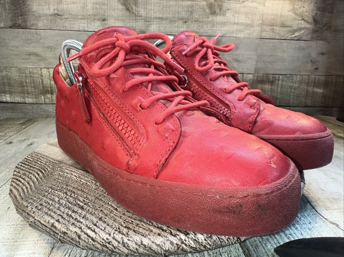 Giuseppe Zanotti Mens sneakers Size 8 / 41 Red | eBay