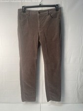 Gently Loved Talbots Women's Brown Corduroy Straight Leg Pant, Sz. 10