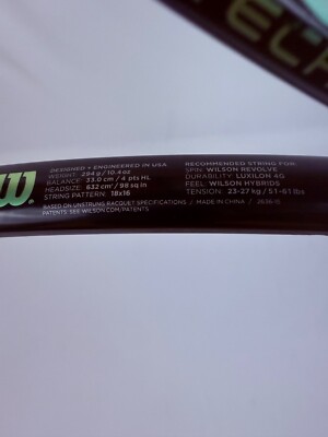 Wilson Blade 98S 2015 Spin Effect 18x16, 4 1/2 Very Good Condition