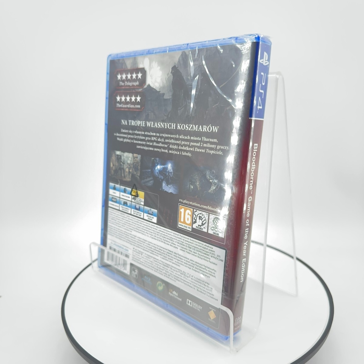 Bloodborne Game Of The Year Edition GOTY PS4 - Neuf Sous Blister - Version Multilingue