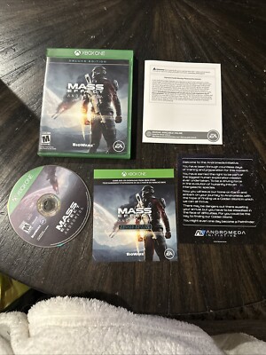 XBOX ONE Game Mass Effect Andromeda Deluxe Edition CIB Complete In Box 
