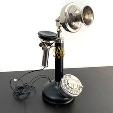 Antique Syle Telephone Dial Rotary American Candle Stick Collectible Home D&eacute;cor.