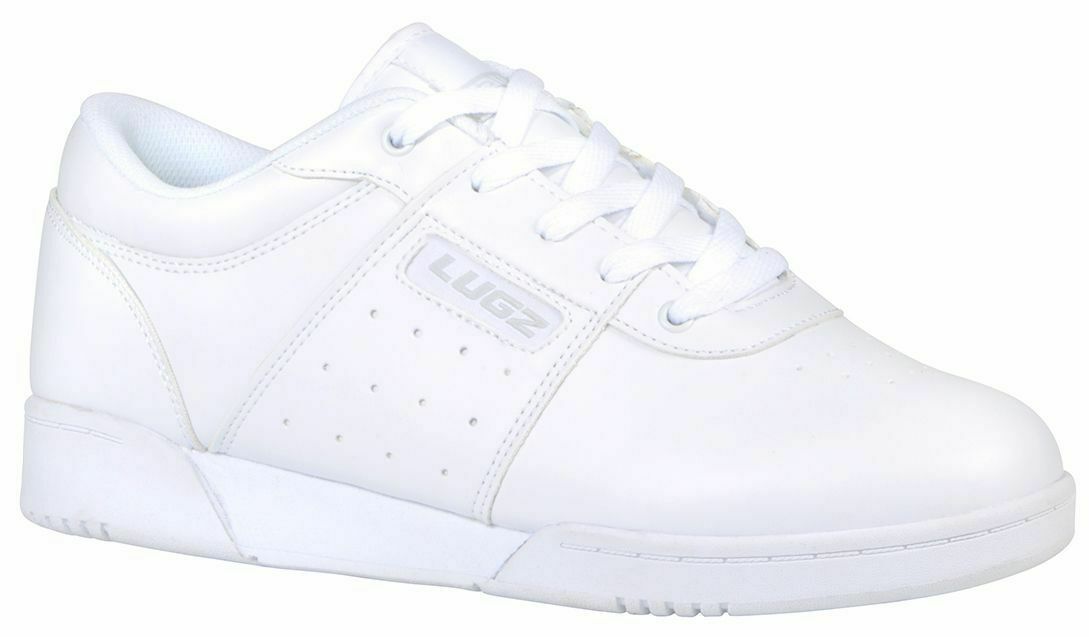Lugz Force Men's Athletic Low-Cut Skate White Sneakers Shoes