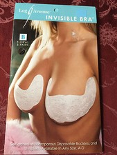 Exciting  3 pair Leg Ave invisible bra size b