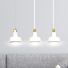 Lampade A Sospensione Scandinave Bianche 3X15W/E27 IP20 - Ideali Per Ambienti Eleganti - 6
