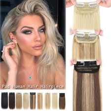 Fermaglio per capelli spesso in vero remy extension capelli umani trama capelli lunghi-corti