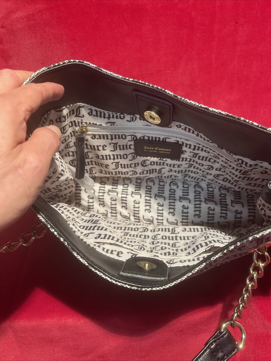 Juicy Couture Heart to Heart Gothic Logo Anchor Chain