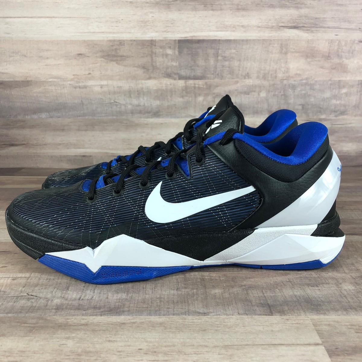 Nike Zoom Kobe 7 VII Sz 11 Duke 488371-400 Treasure Blue/Black