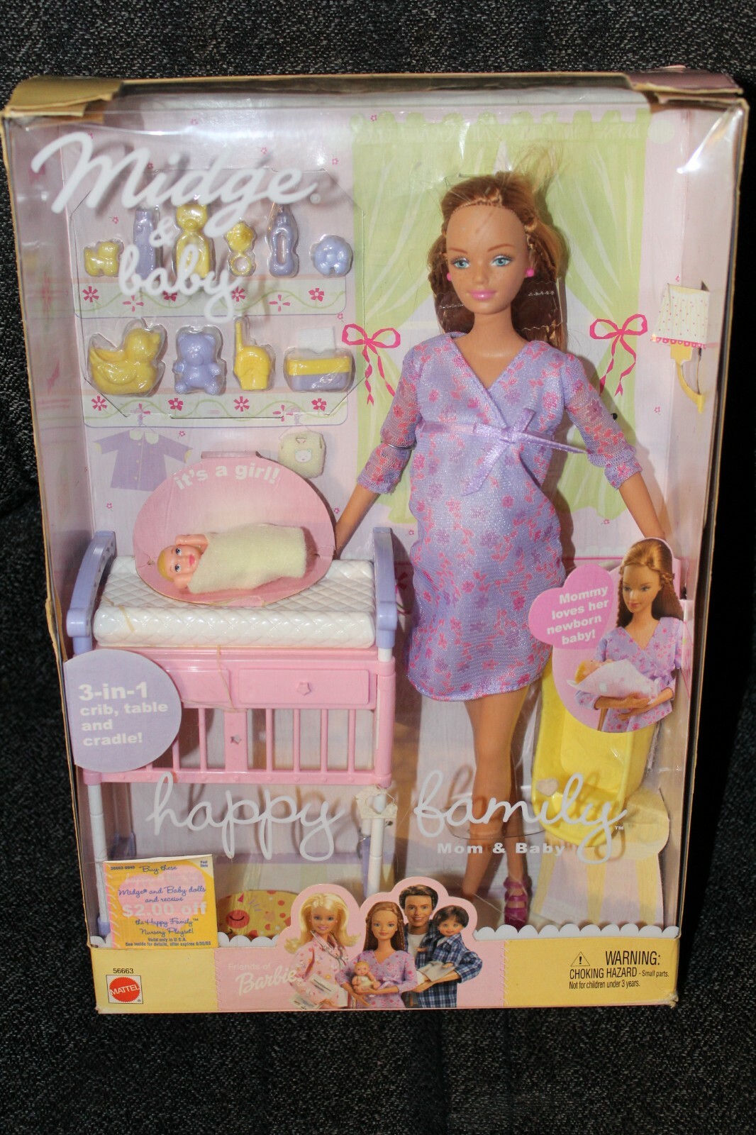 midge happy family doll