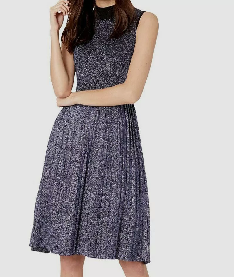 Kate spade deals pleated dress