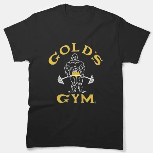 Vintage Gold Gym Gold Classic T-Shirt, US Size S-5XL - Bild 1 von 3