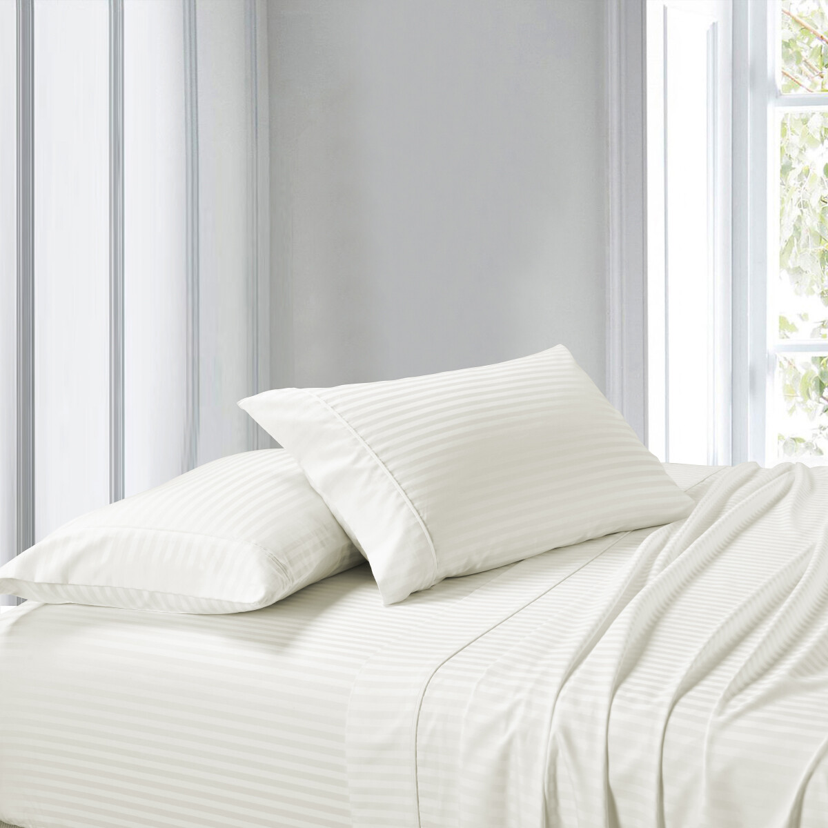 300 Thread Count Queen Attached Combed 