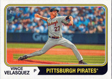 2023 Topps Heritage #566 Vince Velasquez Pittsburgh Pirates