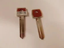 Lot of 5  Hy-Ko Key Blanks Red H54PR 
