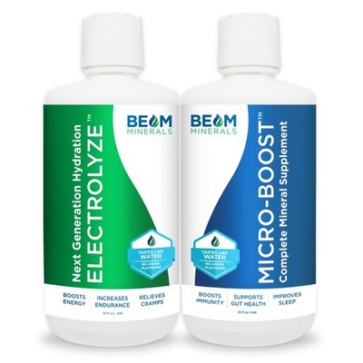 BEAM Minerals MicroBoost and Electrolyze Advanced Set | Advanced Electrolyte ...