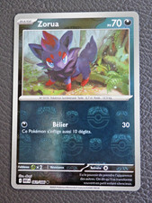 Carte POKEMON - Zorua Masterball 061/086 - EV10.5 Flamme Blanche - FR /R
