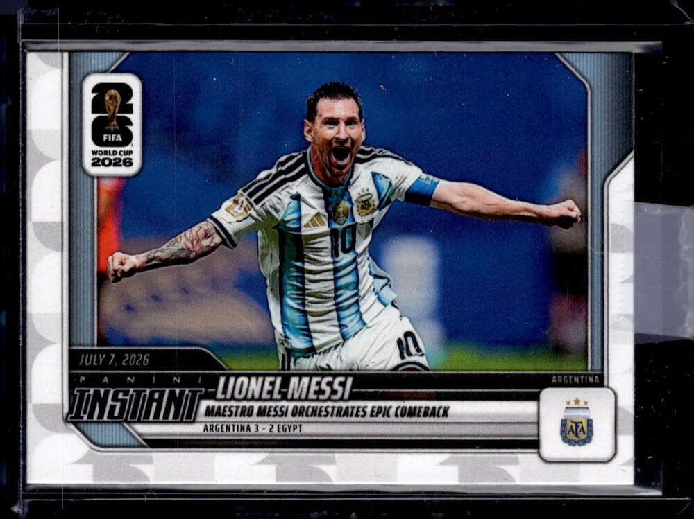 LIONEL MESSI 2026 Panini Instant World Cup #217 NM-MT FIFA Soccer Epic ID:180171