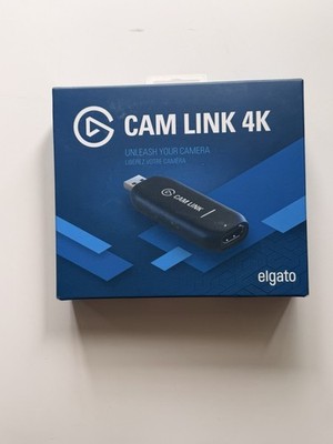 Elgato Cam Link 4K Standard Compact USB Video-Capture Adapter - Complete Unused