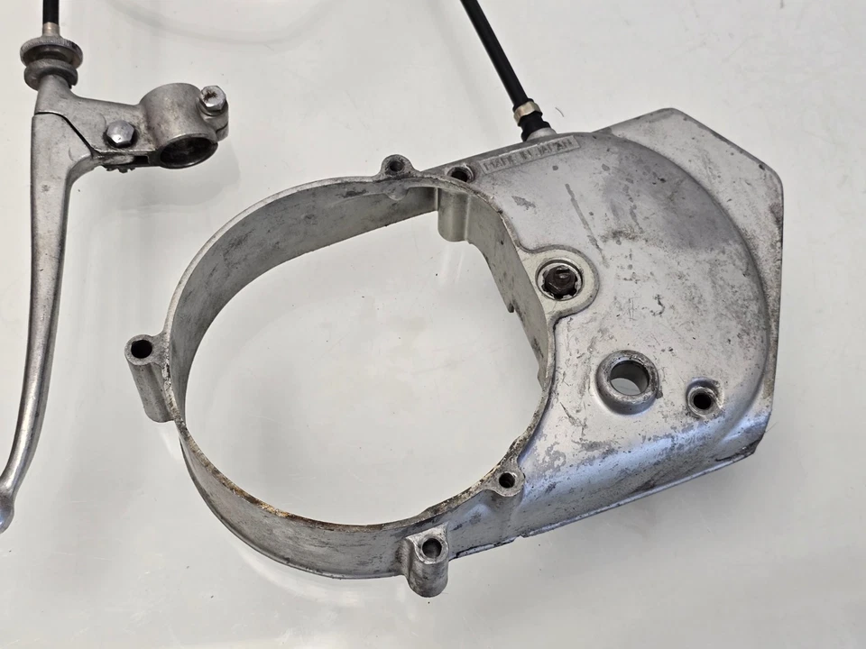 1969 年雅马哈 AT1 125 定子盖内带离合器和执行器机械组件 — 第 2/4 张图片