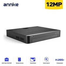 ANNKE 12MP 32CH NON-POE NVR IP Network Video Recorder For CCTV Security System