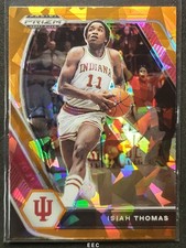 2021 PANINI PRIZM DRAFT PICKS 36 🏀🏀 ISIAH THOMAS ORANGE ICE PRIZM