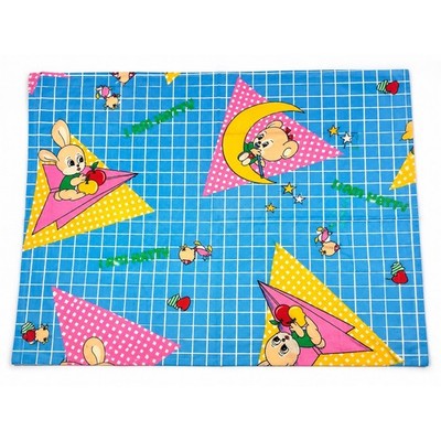 Vintage 1978 I Am Hatty Pillowcase Retro 80's 90's Kids Cartoon Bright Colorful