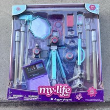 My Life As a Vlogger Play Set 20 Piece Set for 18" Doll NEW