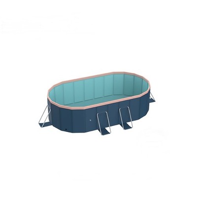 Portable 2.1M Folding Swimming Pool PVC Garden Patio Summer Water Pool
