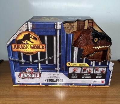 Actionfigur Jurassic World Uncaged Ultimate Pyroraptor Park Roboter Dinosaurier