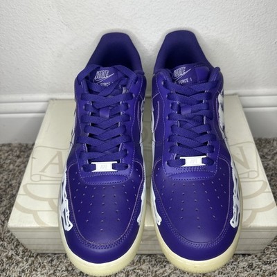 Size 12 - Nike Air Force 1 Low Purple Skeleton